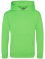 Kinder Hoodie Electric AWDis JH004J Electric Green